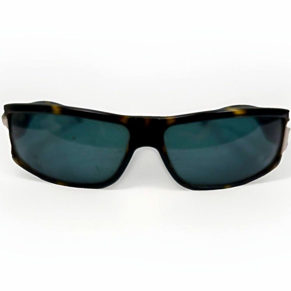 Y2K Old Money Edgy Festival Wrap Tortoise Sunglasses 2137/S Italy YSL